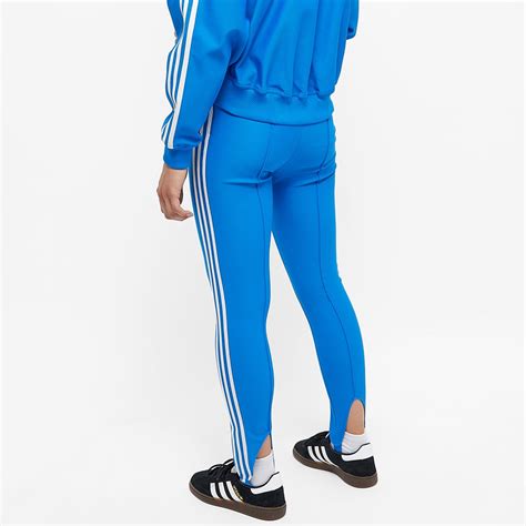 adidas blue version track pants.